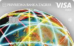 Visa Debit kartica vezana uz žiroračun u eurima