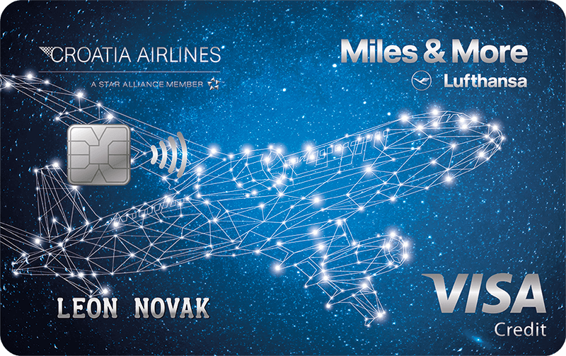 Visa Croatia Airlines revolving kartica
